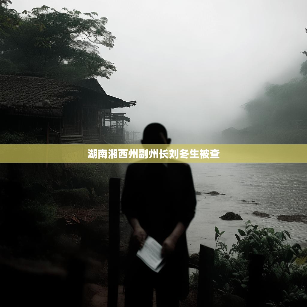 湖南湘西州副州长刘冬生被查