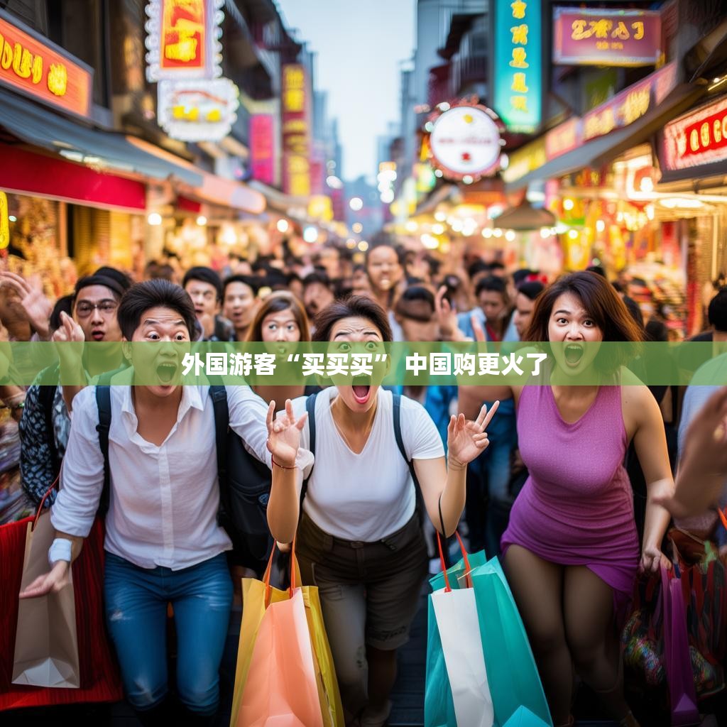 外国游客在中国的购物热潮