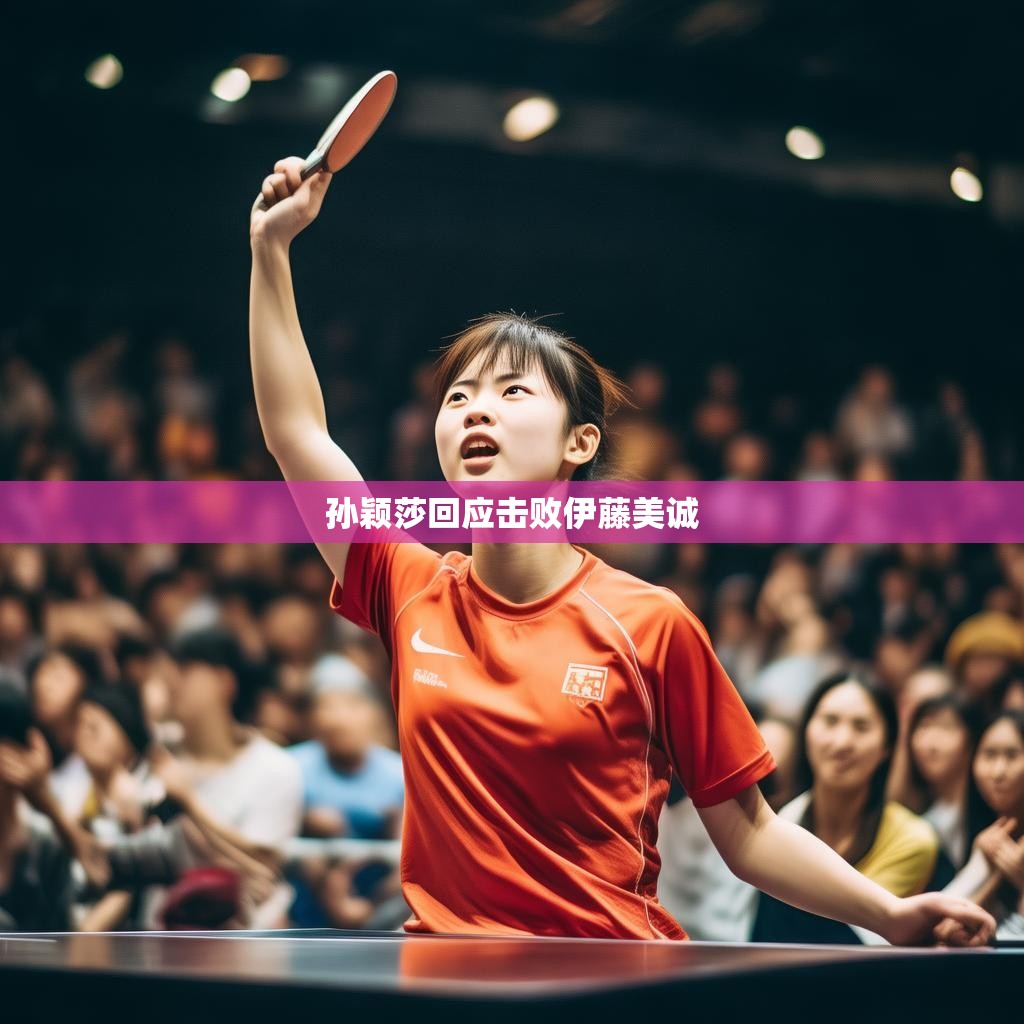 孙颖莎赛后采访