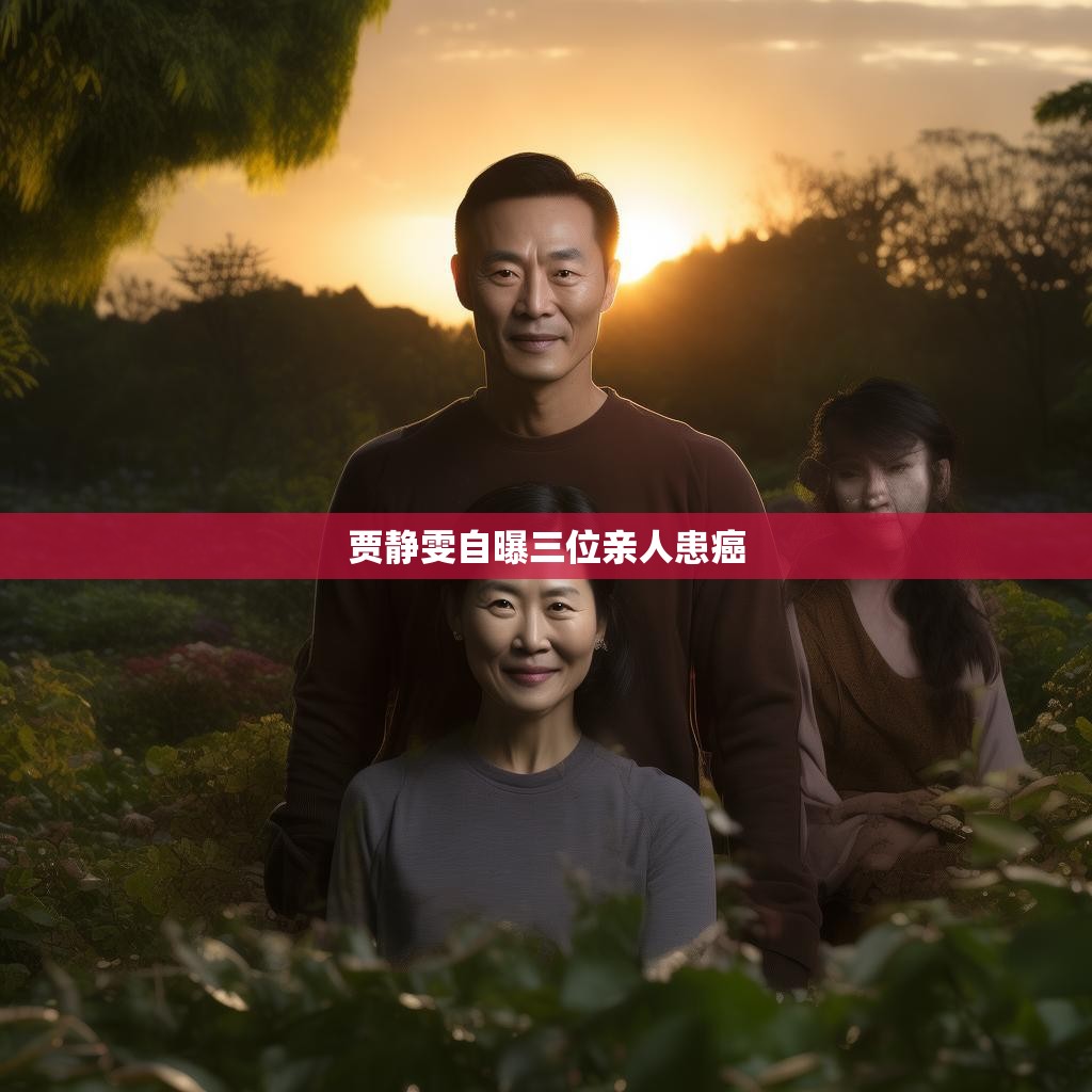 贾静雯坦言家族癌症挑战