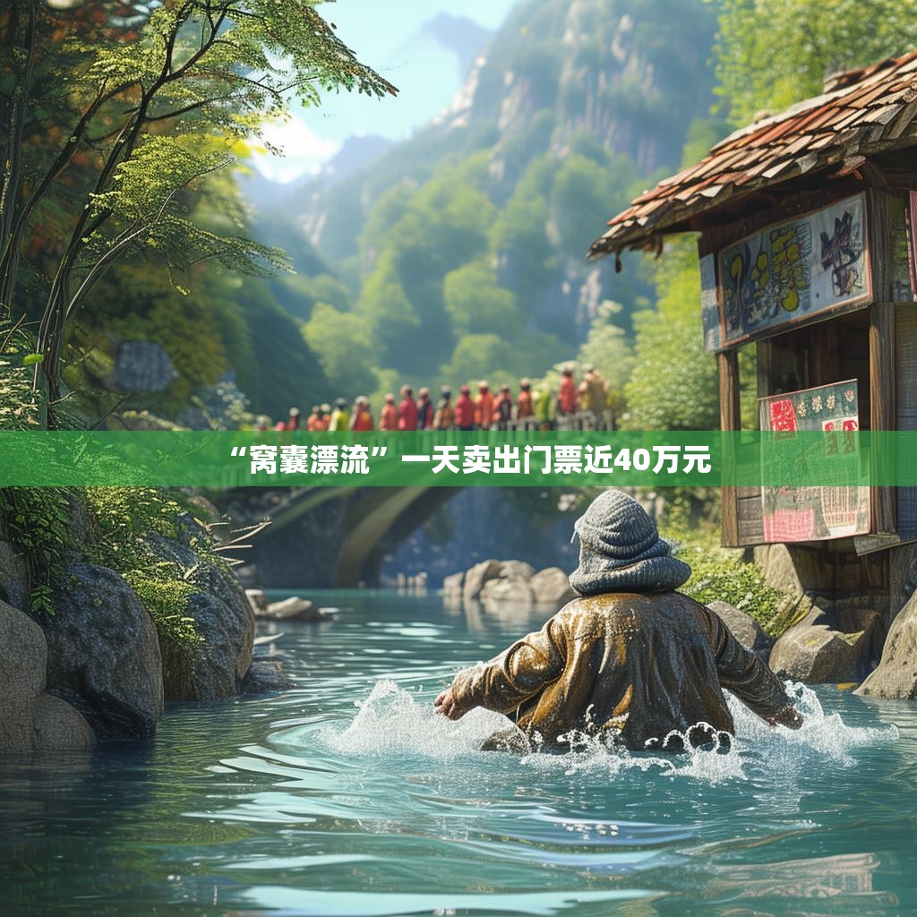'窝囊漂流'一日卖出门票近40万元