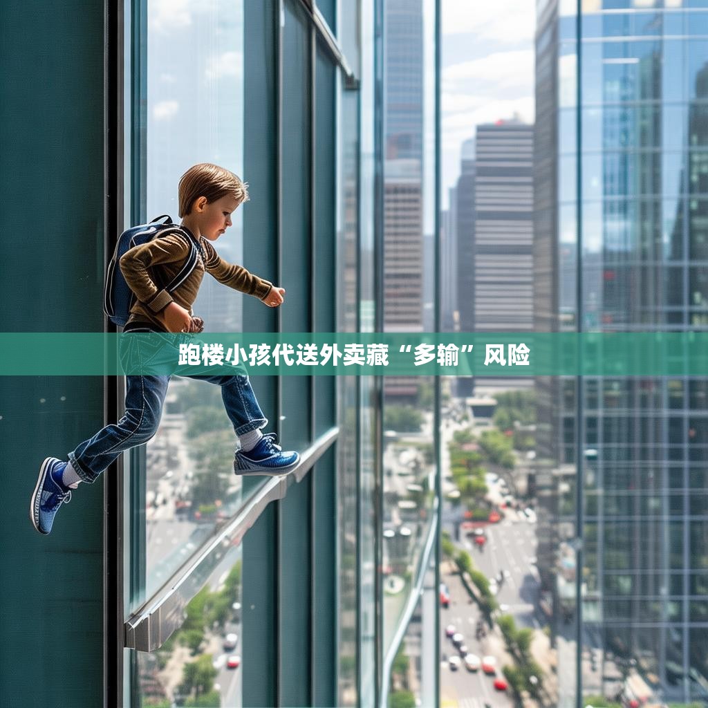 关于跑楼小孩代送外卖的风险