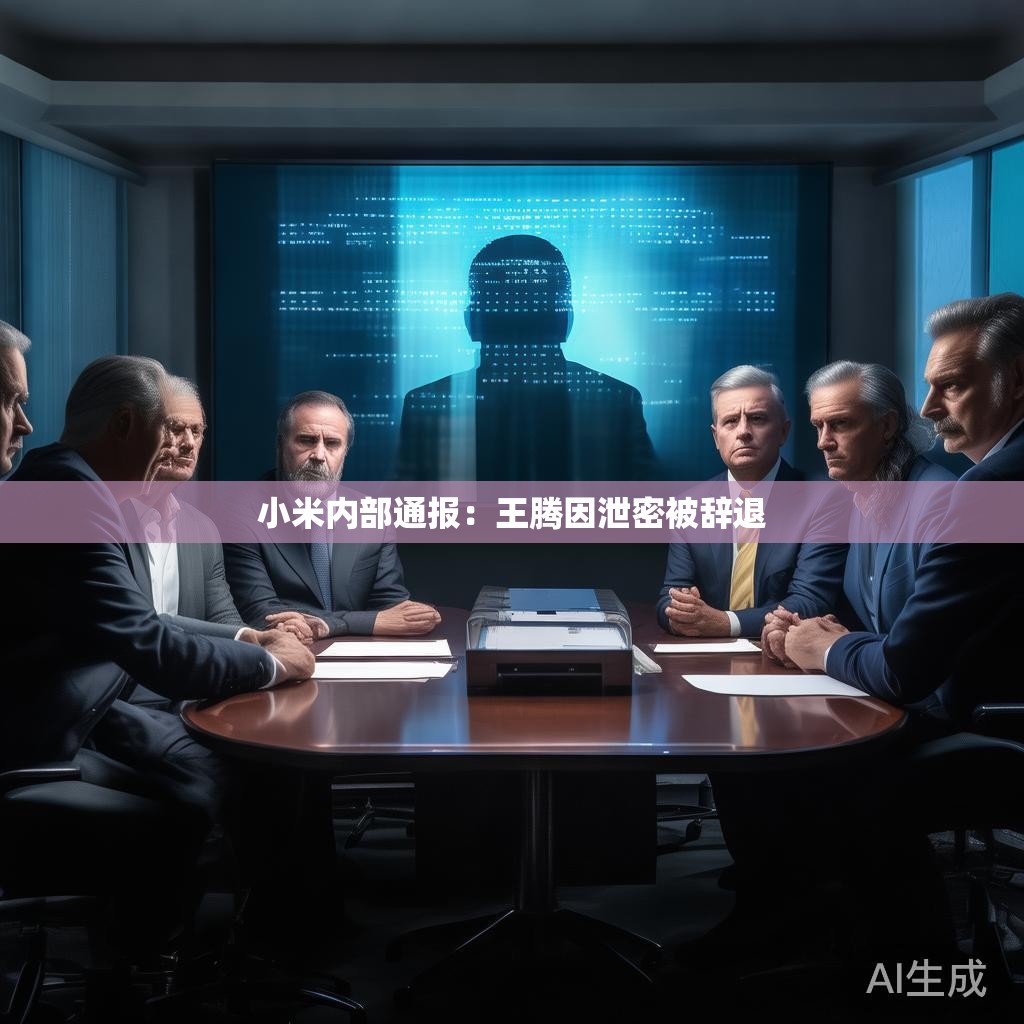 小米内部通报：王腾因泄密被辞退