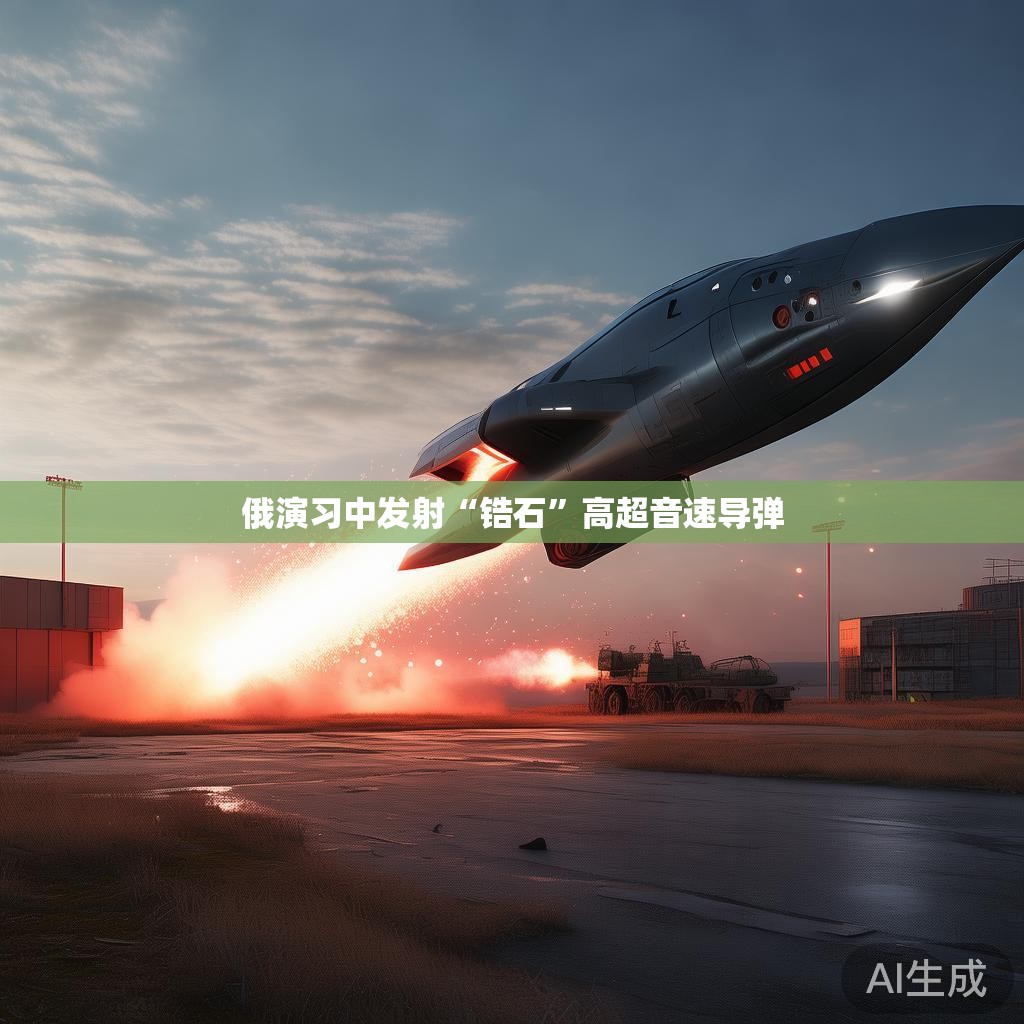 俄演习中发射“锆石”高超音速导弹
