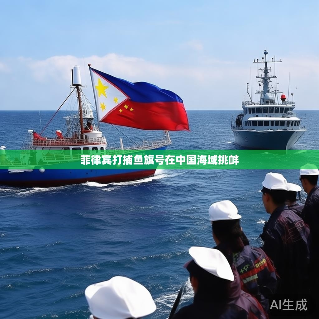 菲律宾打捕鱼旗号在中国海域挑衅实录