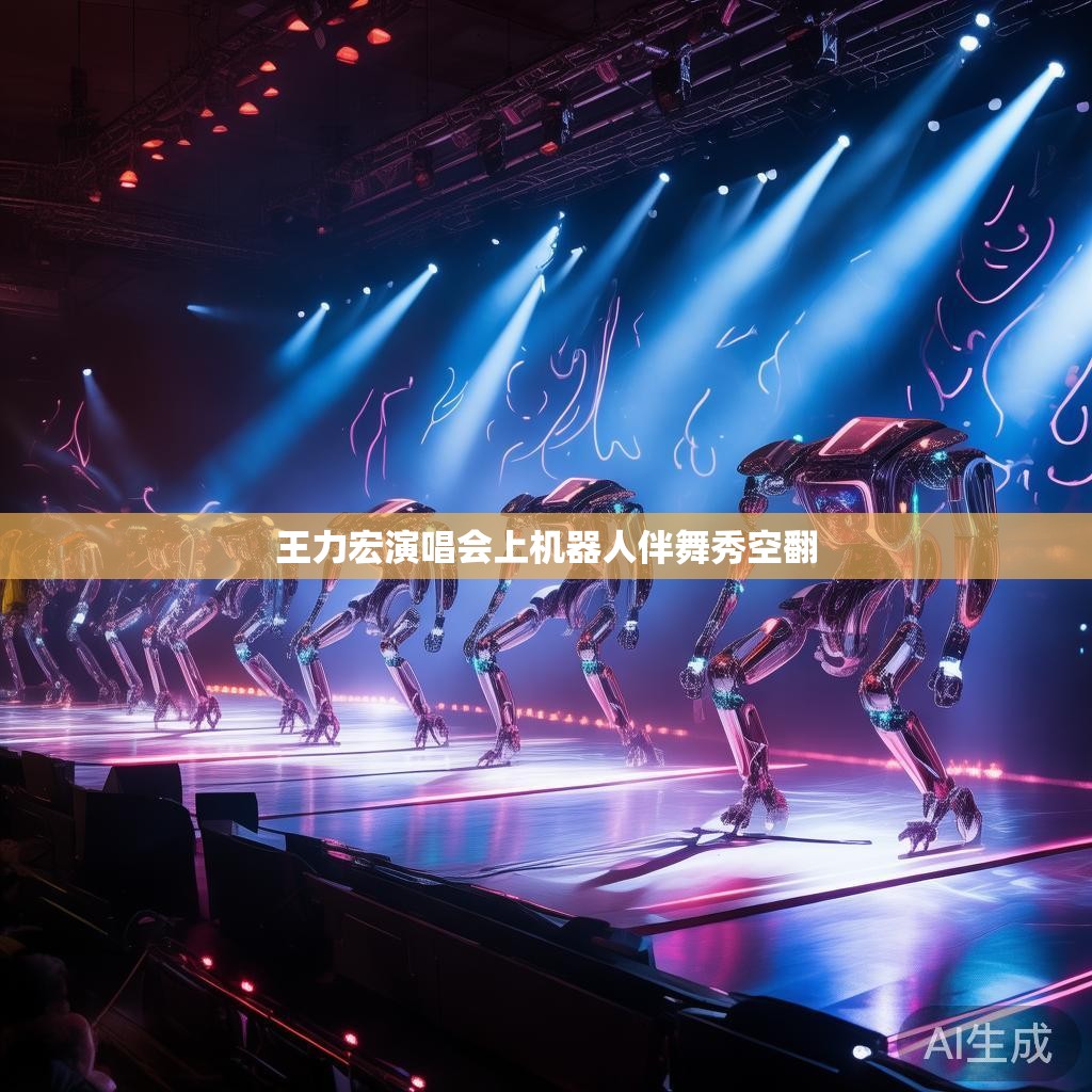 王力宏演唱会机器人伴舞秀精彩瞬间