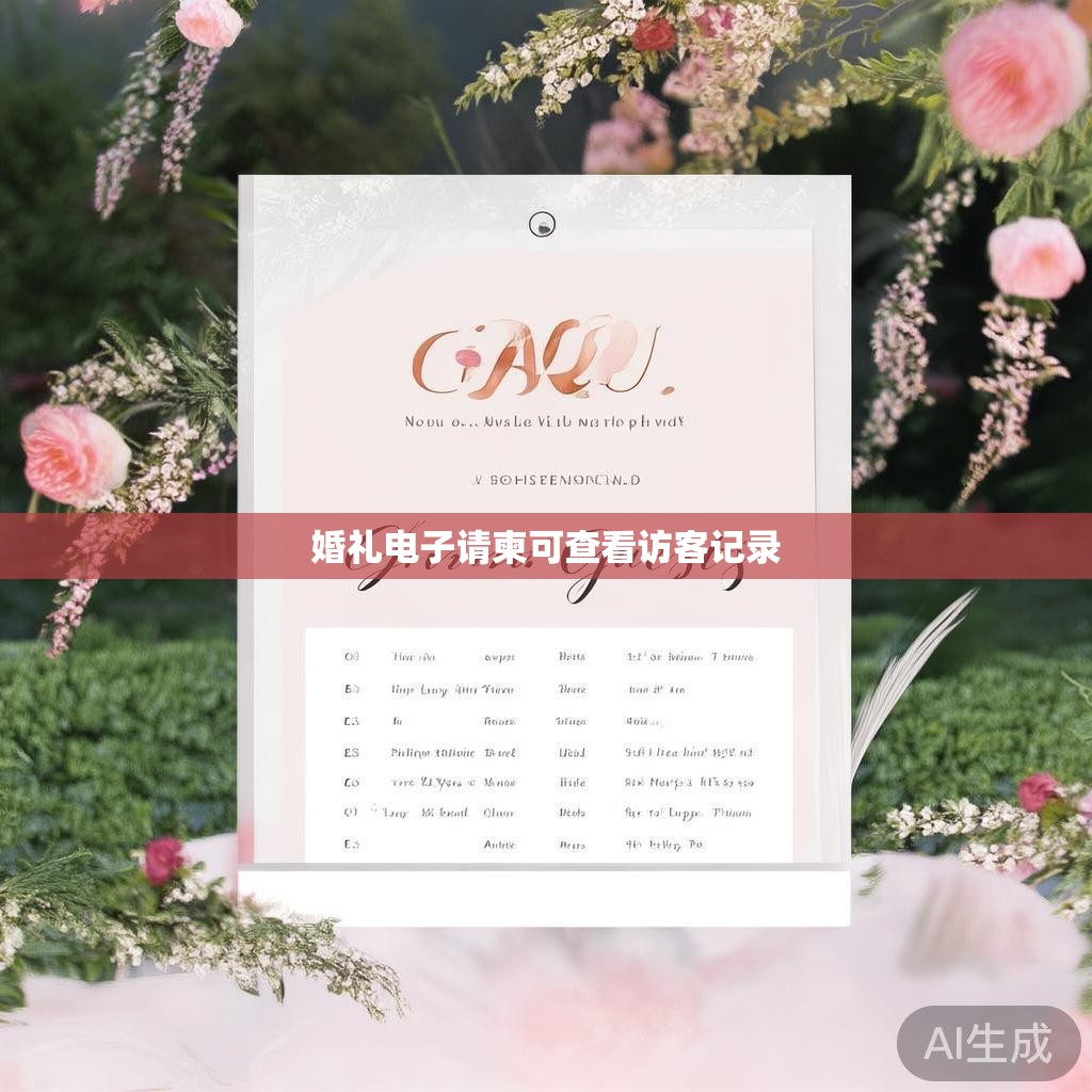 婚礼电子请柬可查看访客记录