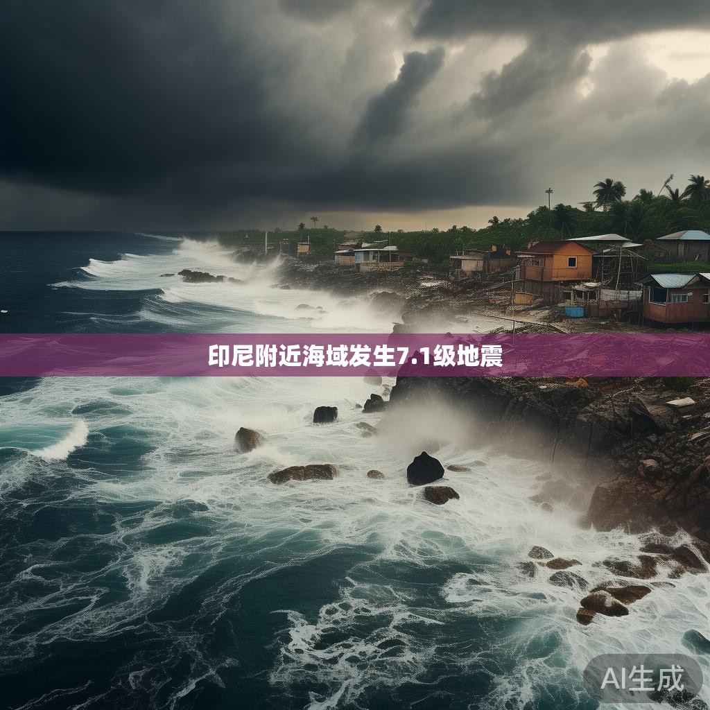 印尼附近海域发生7.1级地震