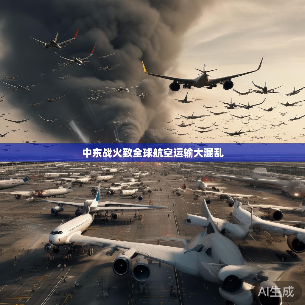 中东战火致全球航空运输大混乱