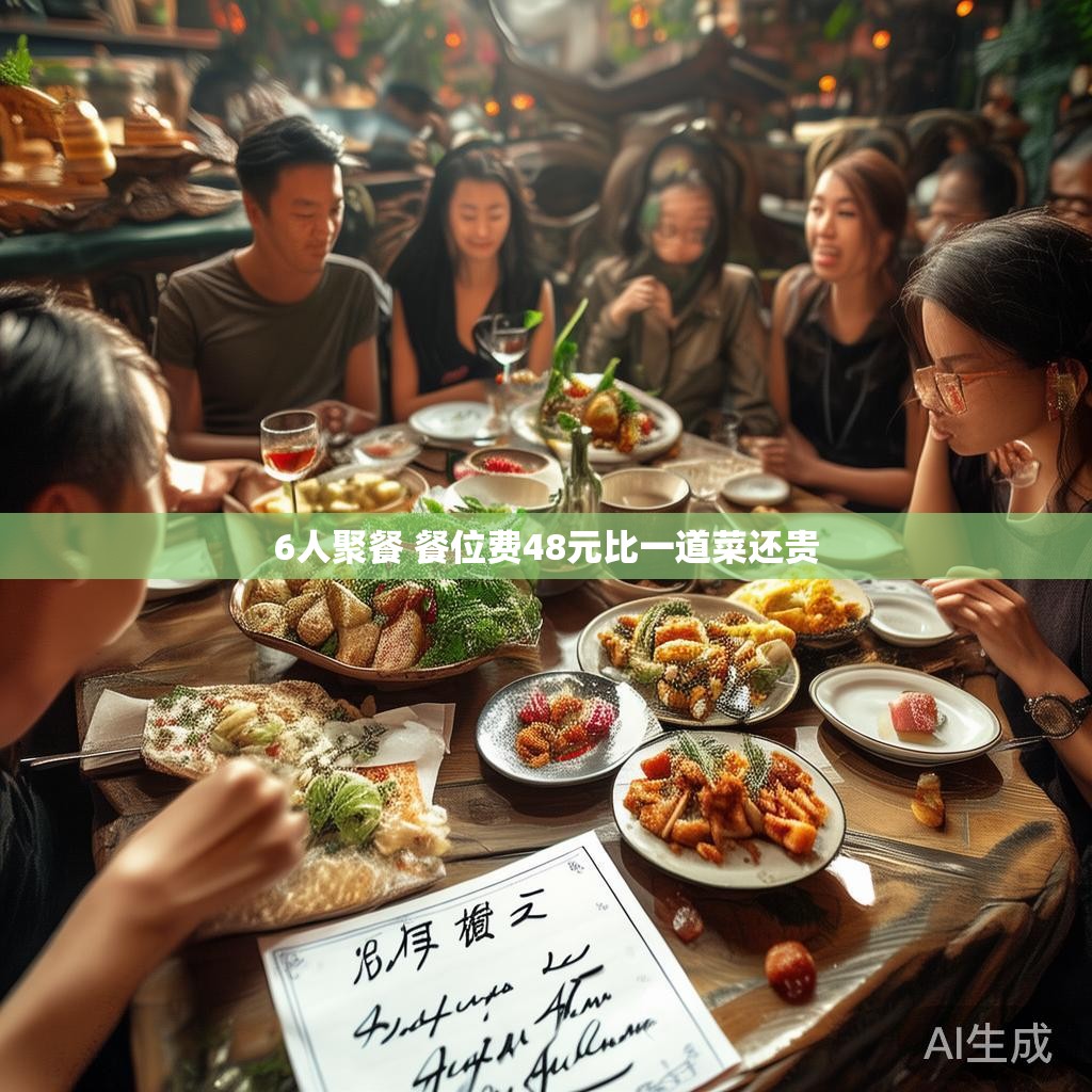 六人聚餐，餐位费竟比部分菜品还贵
