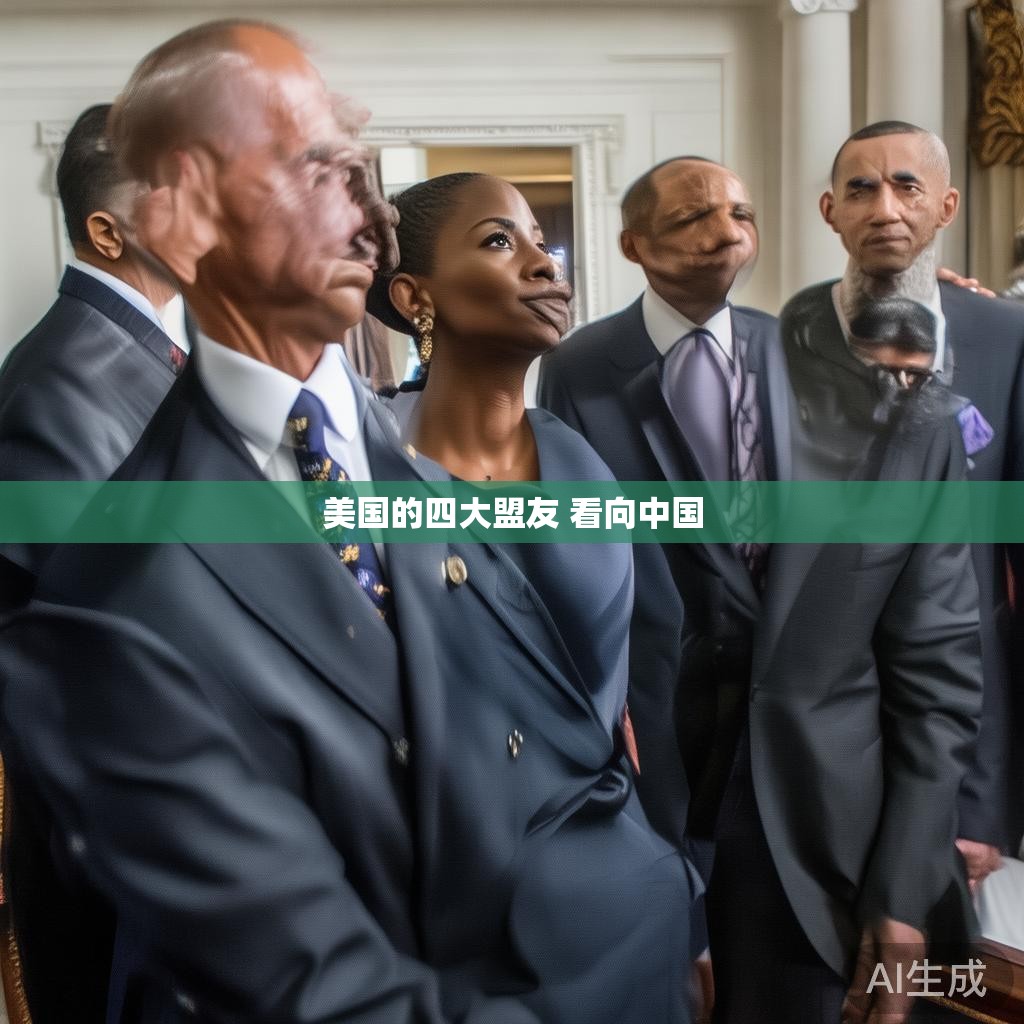 美国的四大盟友 看向中国