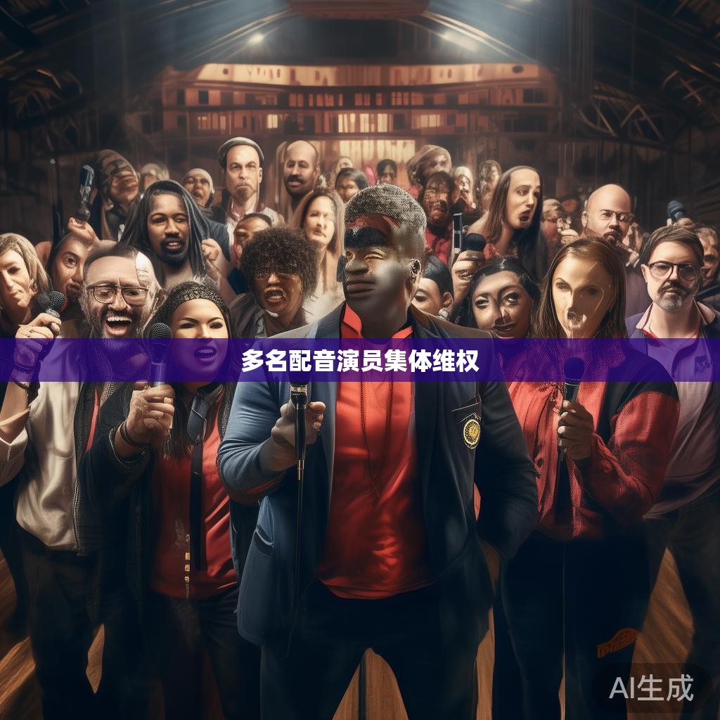 多名配音演员集体维权