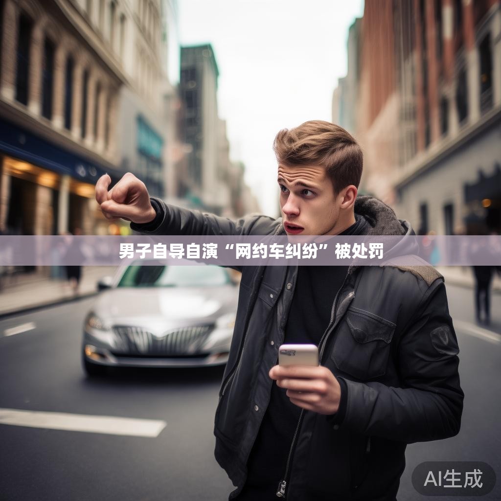 男子自导自演“网约车纠纷”被处罚
