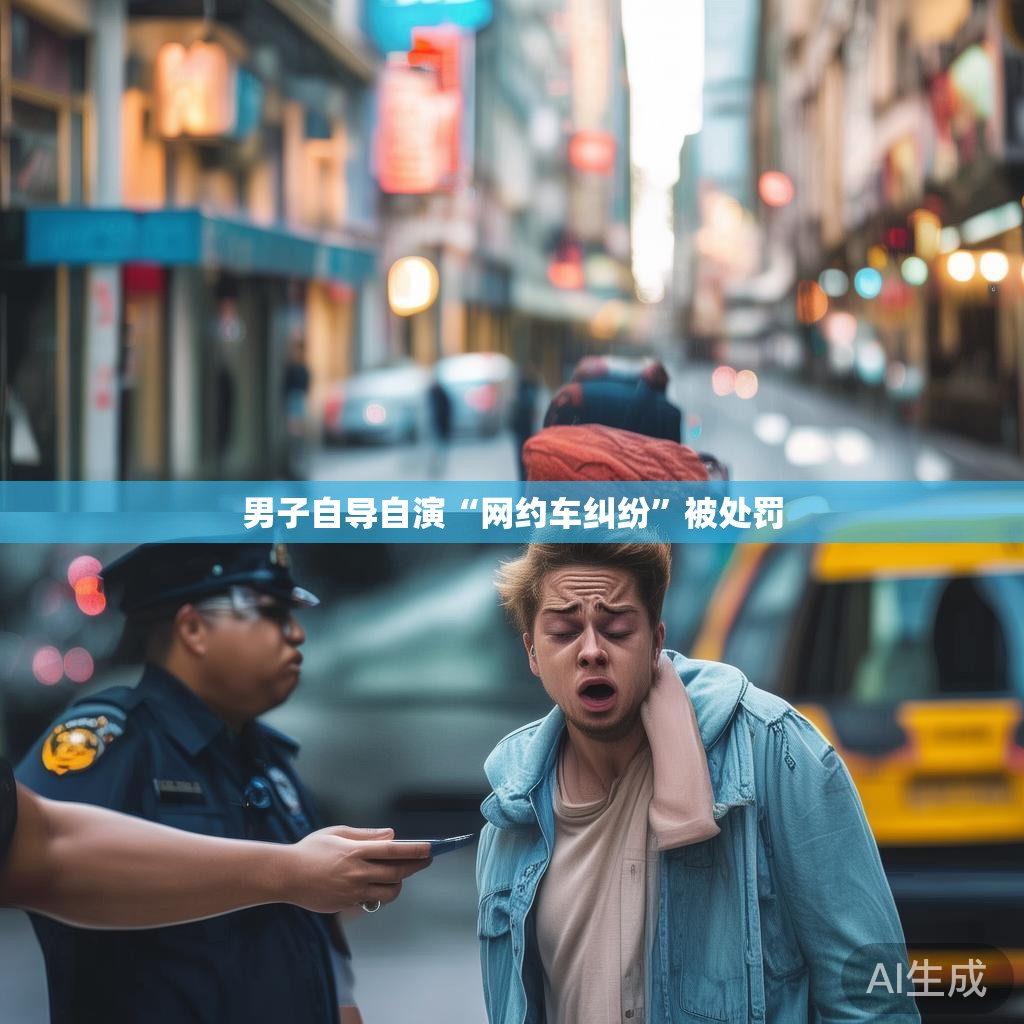 男子自导自演“网约车纠纷”被处罚